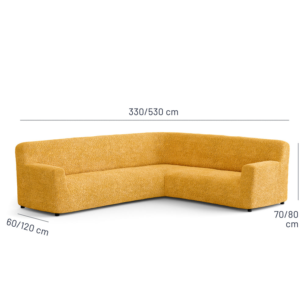 Microfibra - Funda Sofa Esquinero Mango