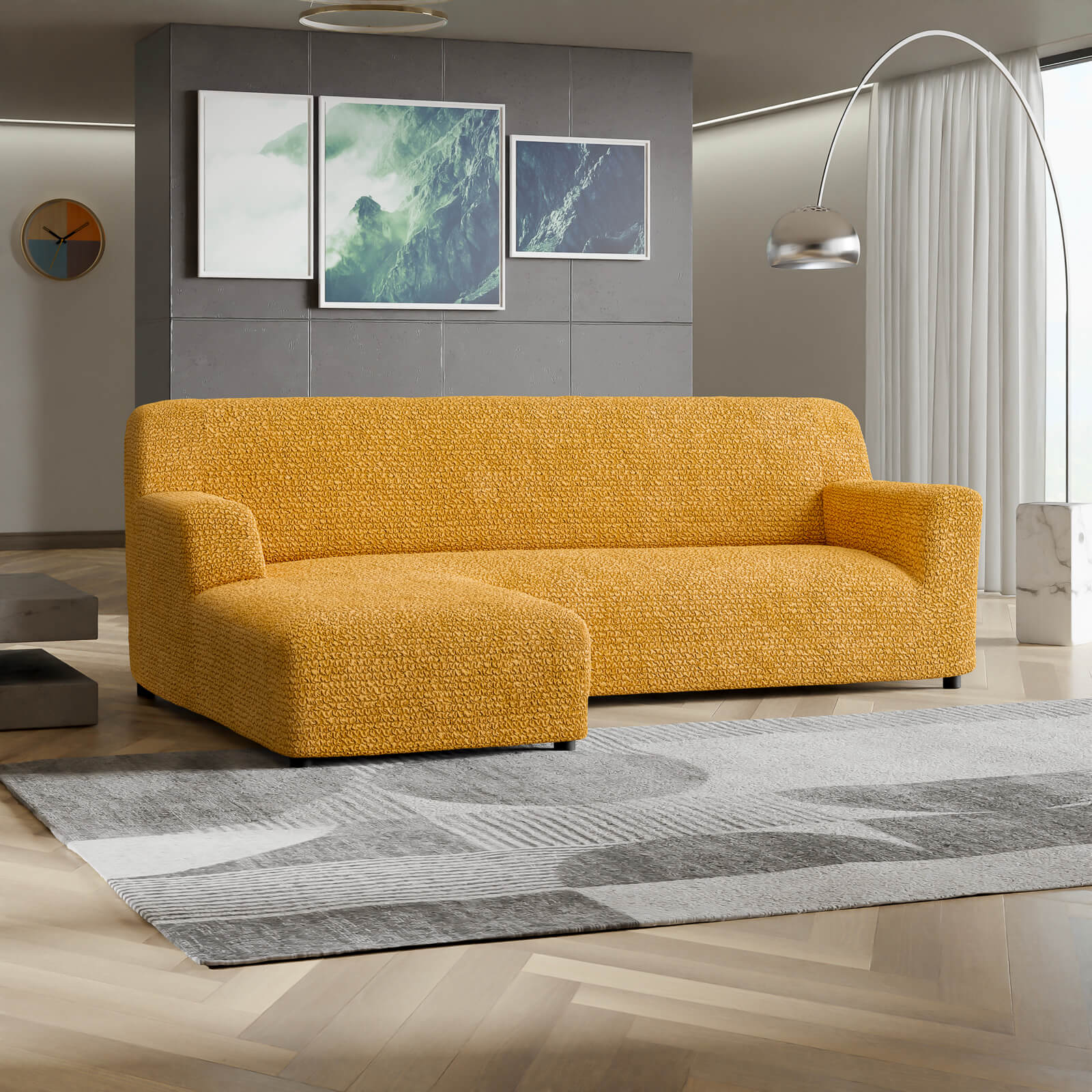 Microfibra - Funda Sofa L Izquierdo Mango