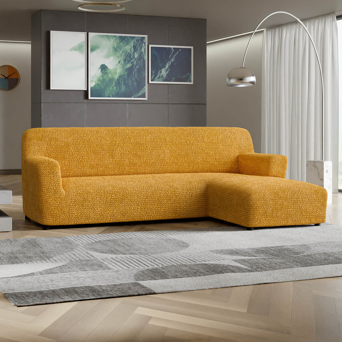 Microfibra - Funda Sofa L Derecho Mango