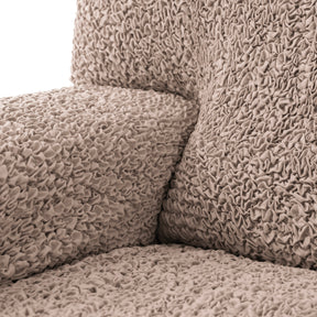 Microfibra - Funda Sofa 2 cuerpos Turtledove