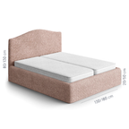 Microfibra - Funda Cama 2 Plazas Turtledove