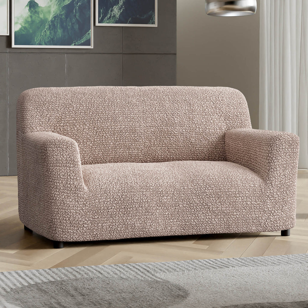 Microfibra - Funda Sofa 2 cuerpos Turtledove