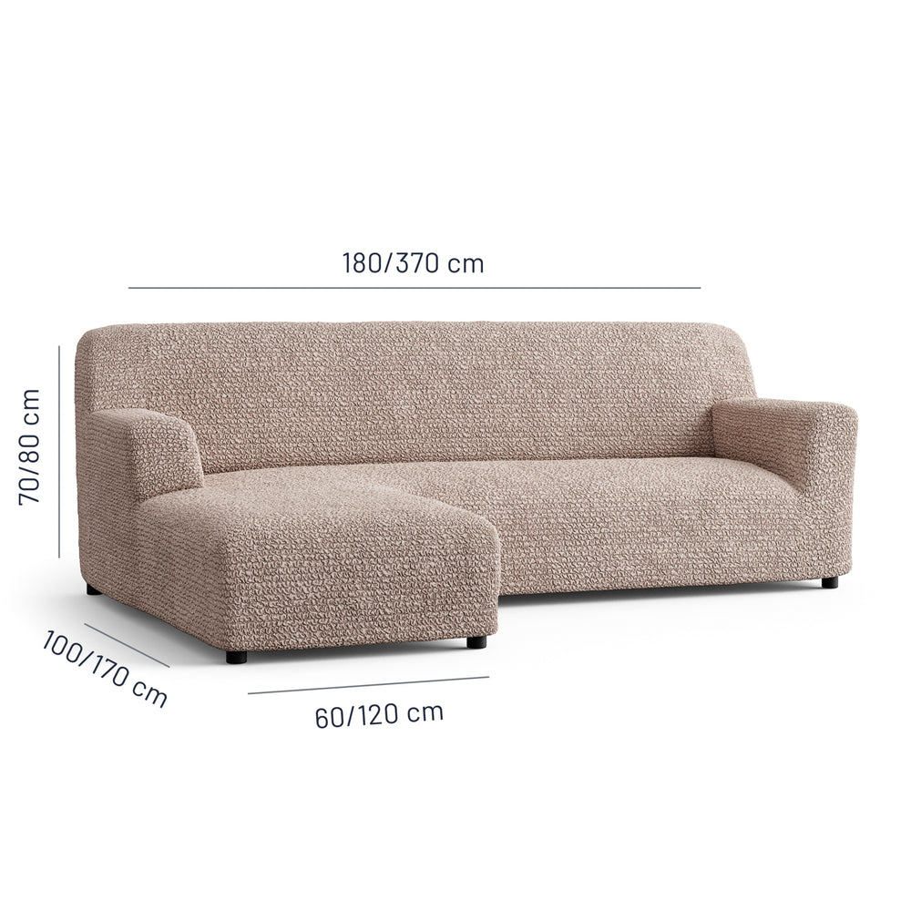 Microfibra - Funda Sofa L Izquierdo Turtledove
