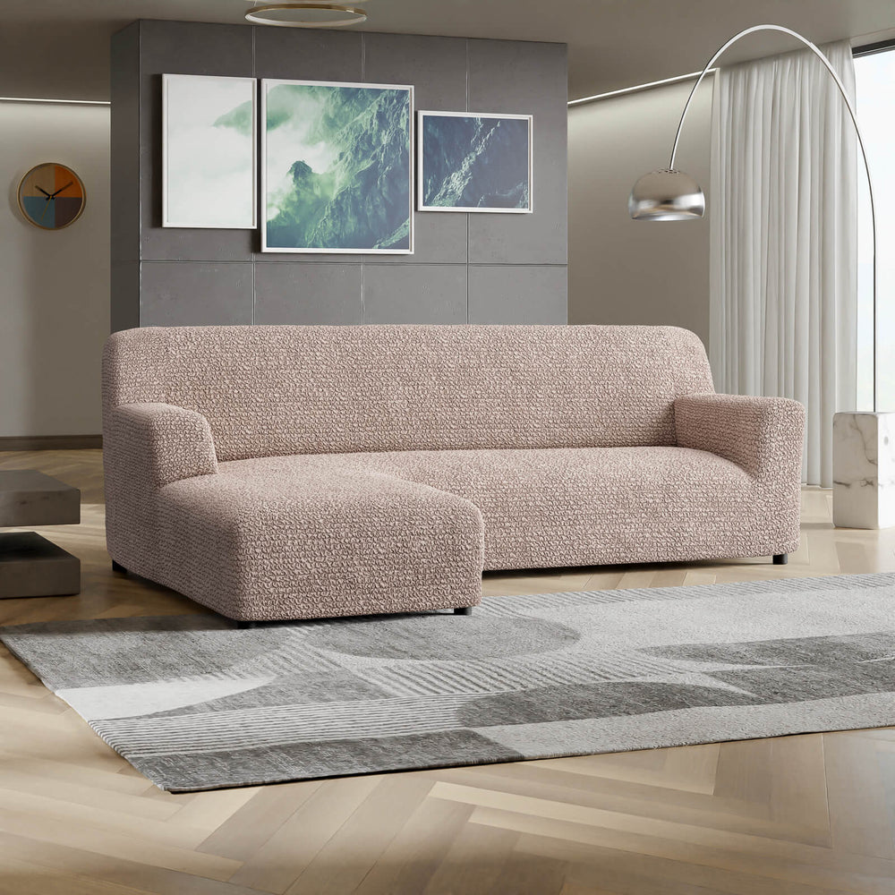Microfibra - Funda Sofa L Izquierdo Turtledove