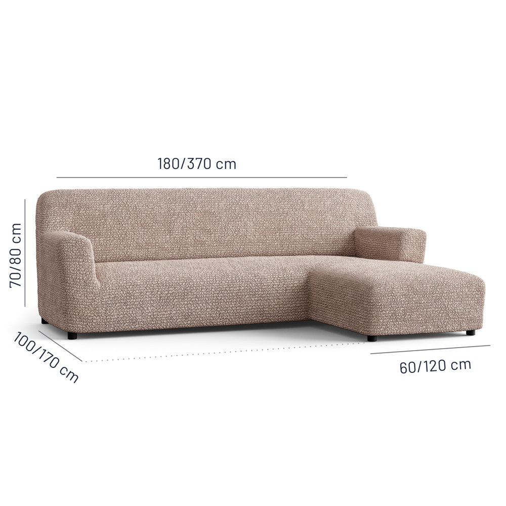 Microfibra - Funda Sofa L Derecho Turtledove