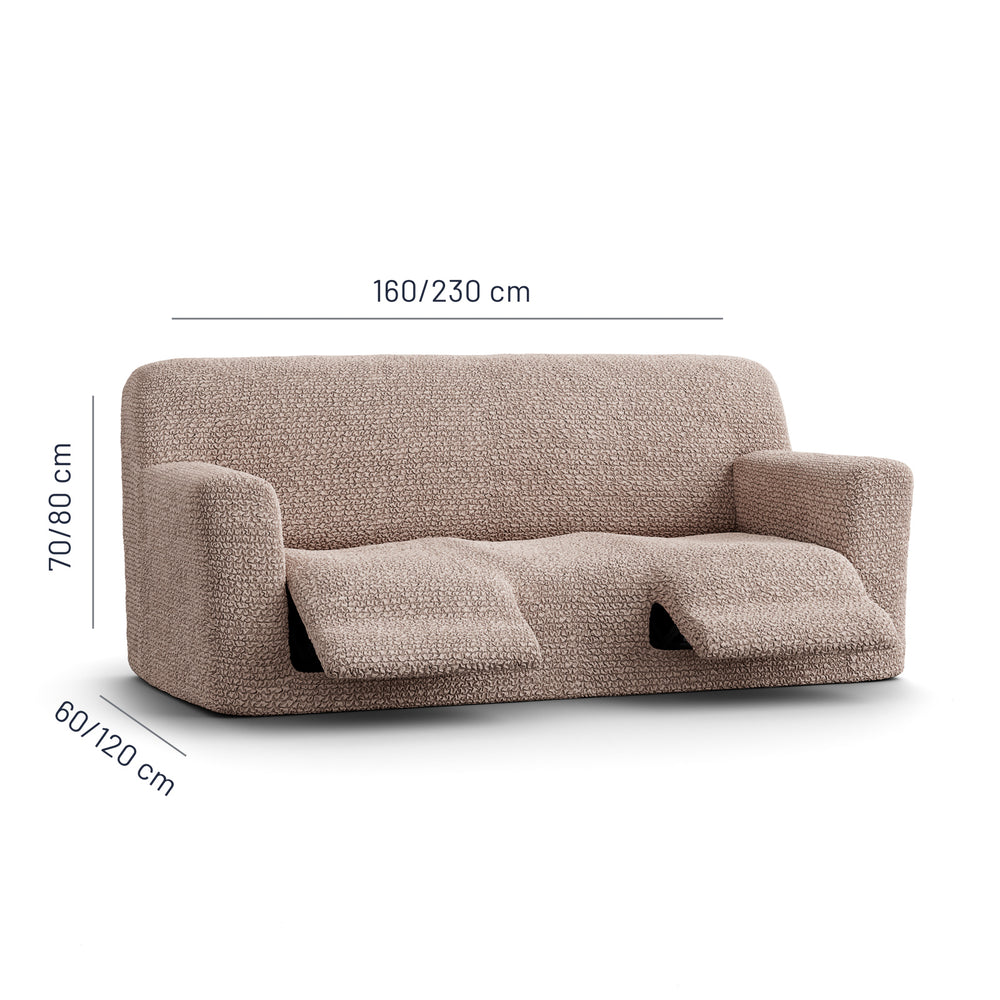 Microfibra - Funda Berger 3 cuerpos Turtledove