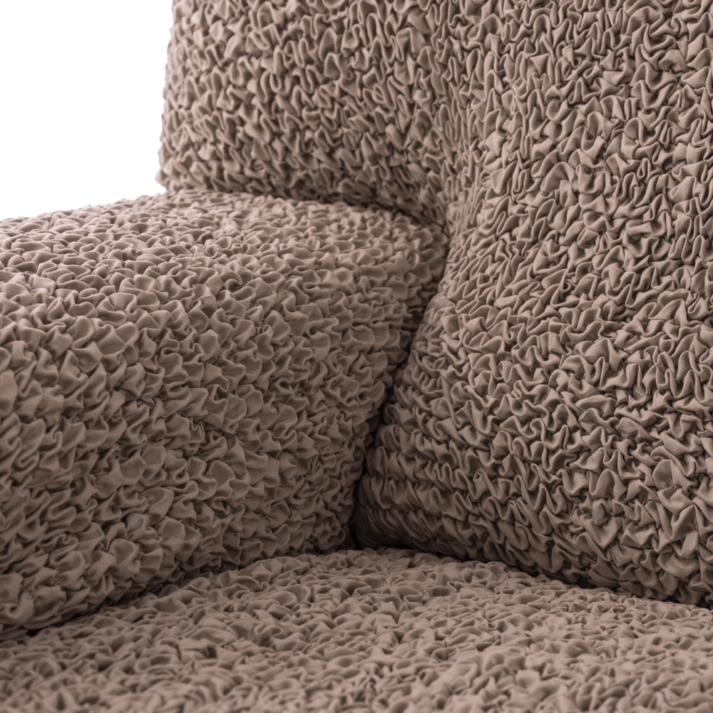 Microfibra - Funda Chaise Lounge Capuccino
