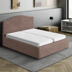 Microfibra - Funda Cama 2 Plazas Capuccino