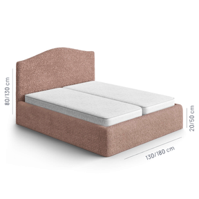 Microfibra - Funda Cama 2 Plazas Capuccino