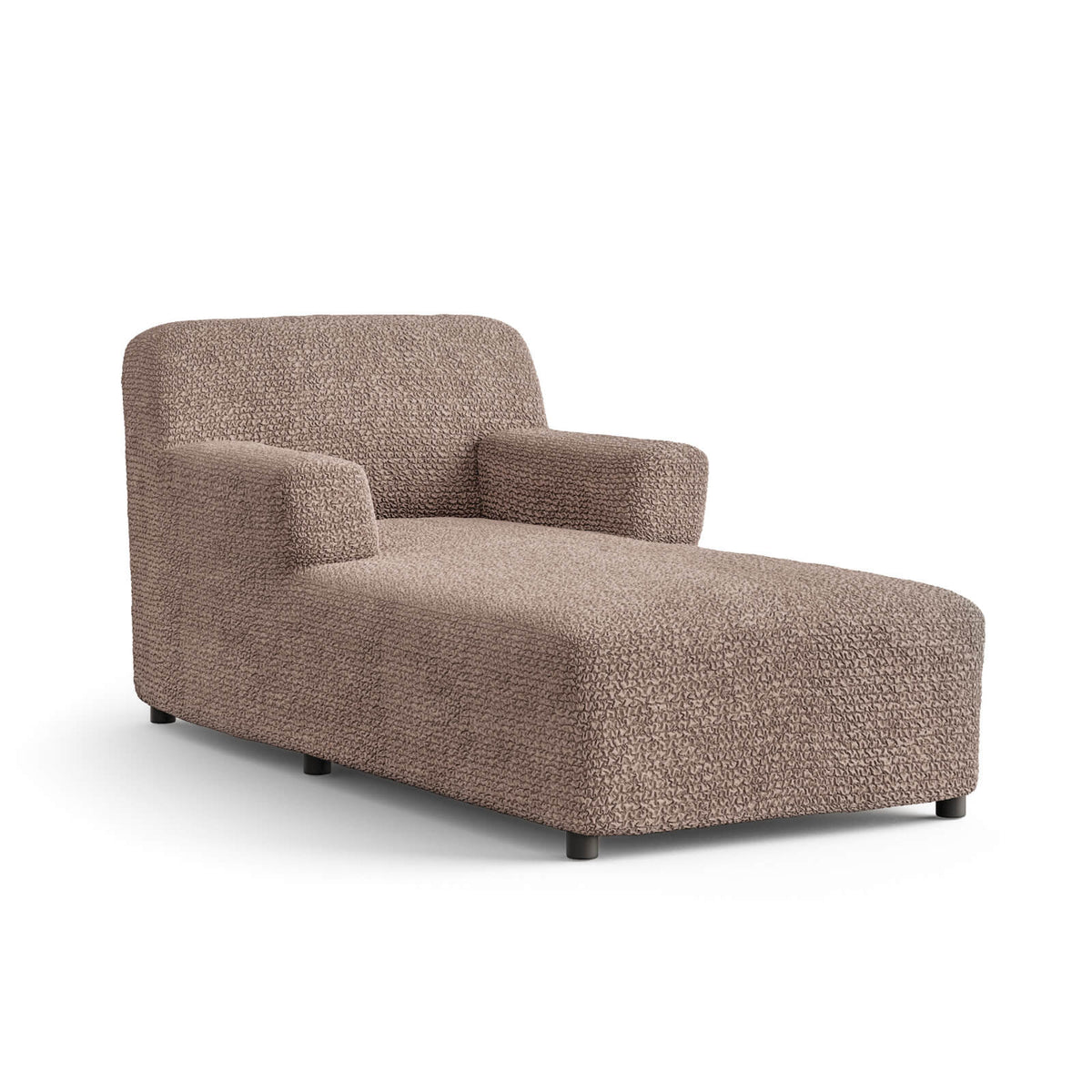 Microfibra - Funda Chaise Lounge Capuccino