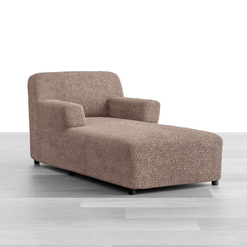 Microfibra - Funda Chaise Lounge Capuccino