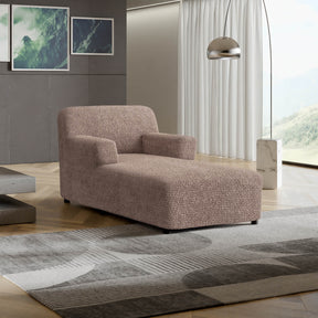 Microfibra - Funda Chaise Lounge Capuccino
