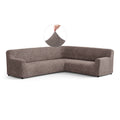Microfibra - Funda Sofa Esquinero Capuccino