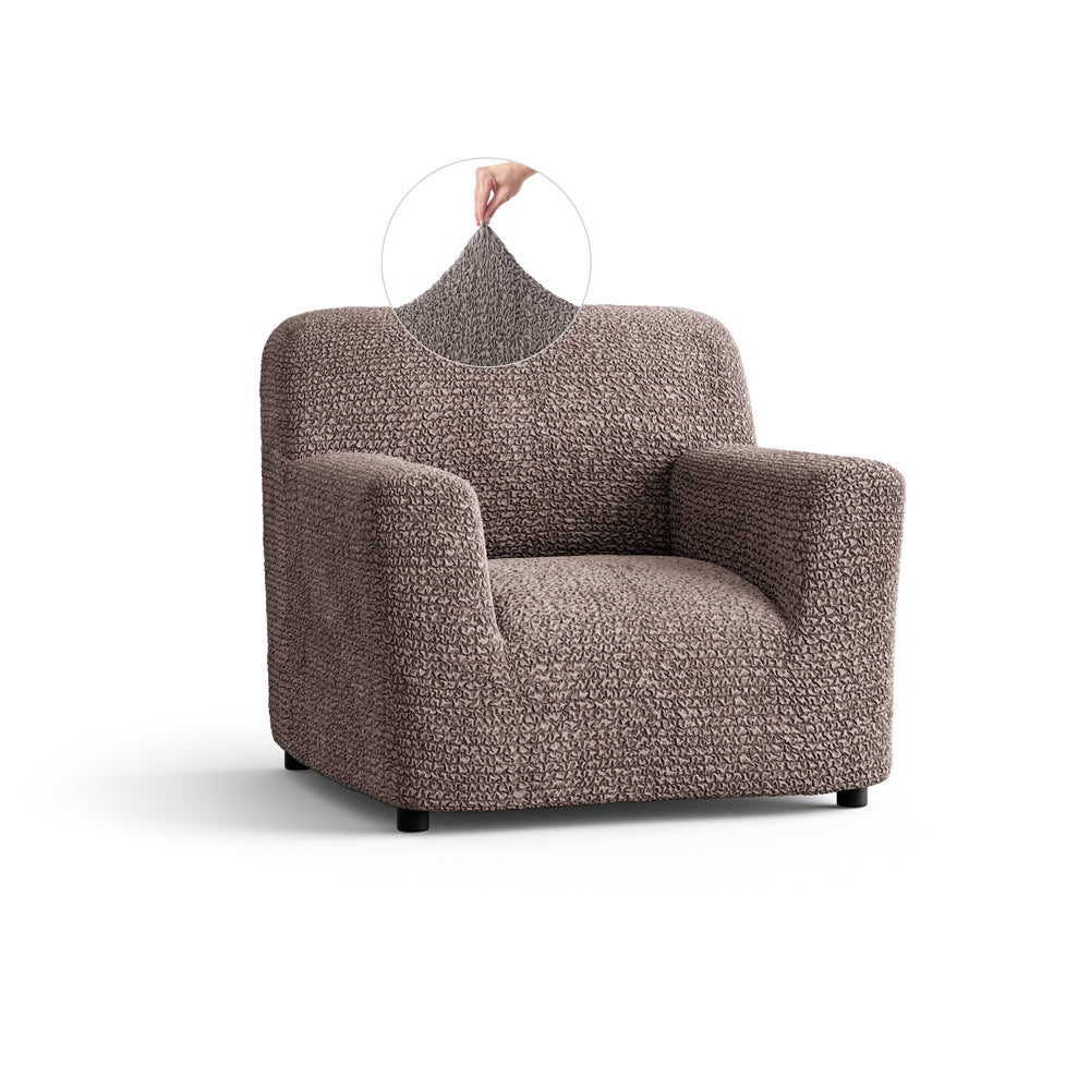 Microfibra - Funda Sillon Capuccino