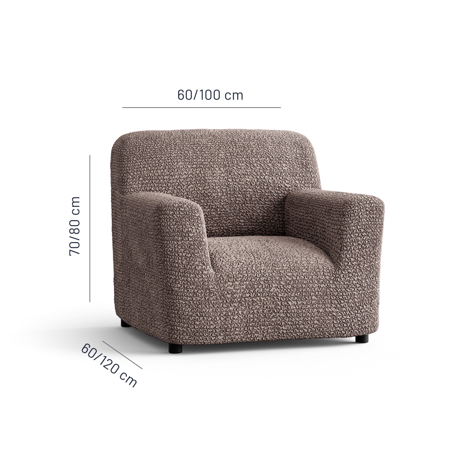 Microfibra - Funda Sillon Capuccino