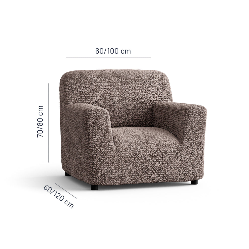 Microfibra - Funda Sillon Capuccino