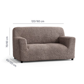 Microfibra - Funda Sofa 2 cuerpos Capuccino