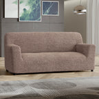 Microfibra - Funda Sofa 3 cuerpos Capuccino