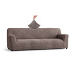 Microfibra - Funda Sofa 4 cuerpos Capuccino