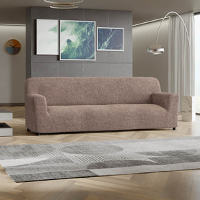 Microfibra - Funda Sofa 4 cuerpos Capuccino