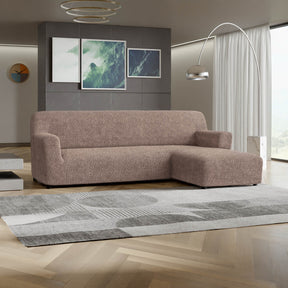Microfibra - Funda Sofa L Derecho Capuccino