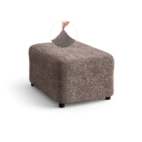 Microfibra - Funda Ottomana Capuccino