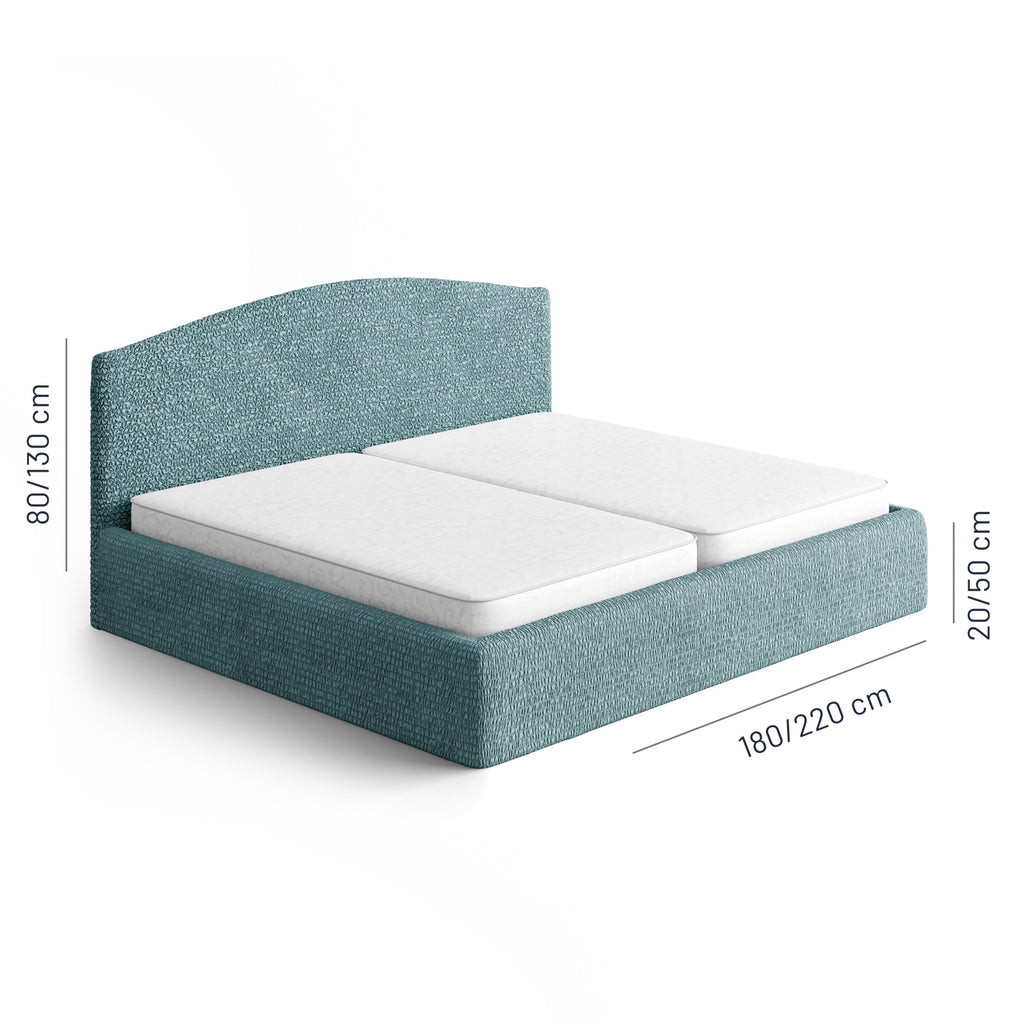 Microfibra - Funda Cama King Green Emerald