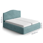 Microfibra - Funda Cama 2 Plazas Green Emerald