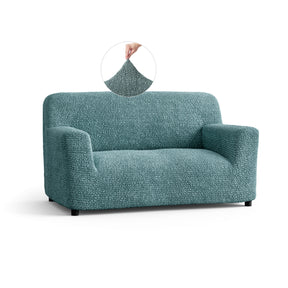 Microfibra - Funda Sofa 2 cuerpos Green Emerald