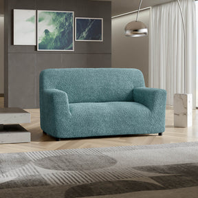 Microfibra - Funda Sofa 2 cuerpos Green Emerald