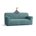 Microfibra - Funda Sofa 3 cuerpos Green Emerald