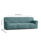 Microfibra - Funda Sofa 4 cuerpos Green Emerald