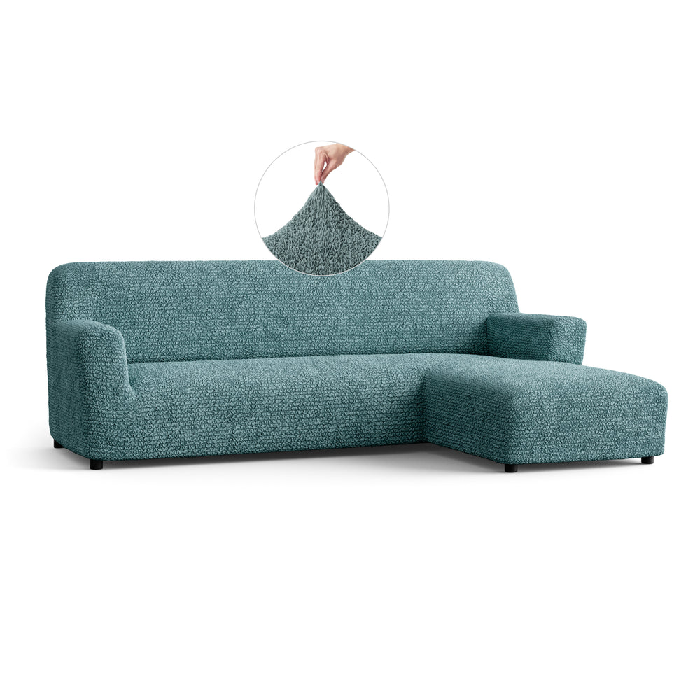 Microfibra - Funda Sofa L Derecho Green Emerald