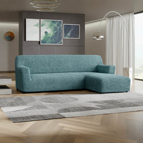 Microfibra - Funda Sofa L Derecho Green Emerald