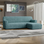 Microfibra - Funda Sofa L Derecho Green Emerald