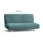 Microfibra - Funda Futon Green Emerald