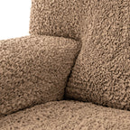 Microfibra - Funda Sofa L Derecho Camel