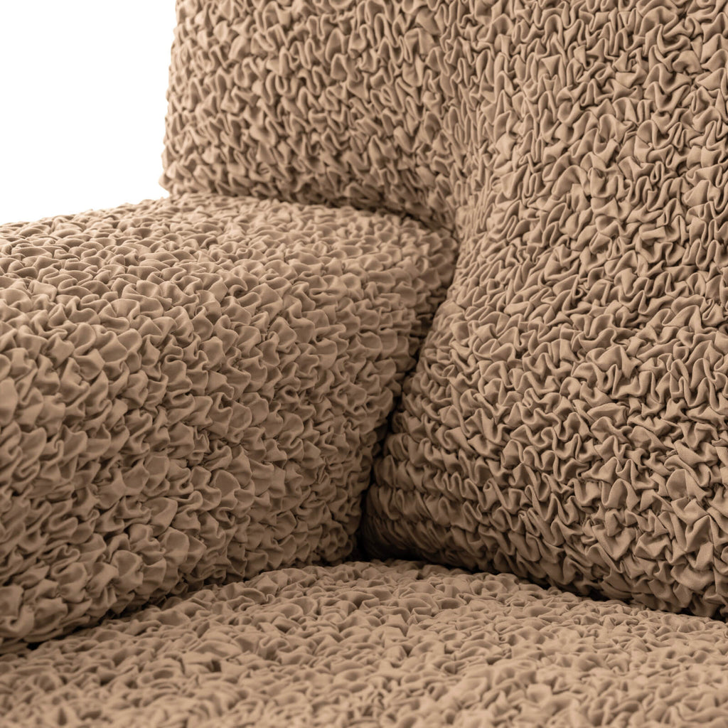 Microfibra - Funda Sofa L Izquierdo Camel