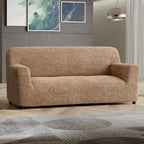 Microfibra - Funda Sofa 3 cuerpos Latte