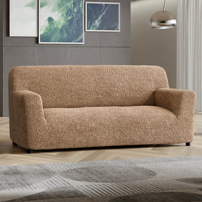 Microfibra - Funda Sofa 3 cuerpos Latte
