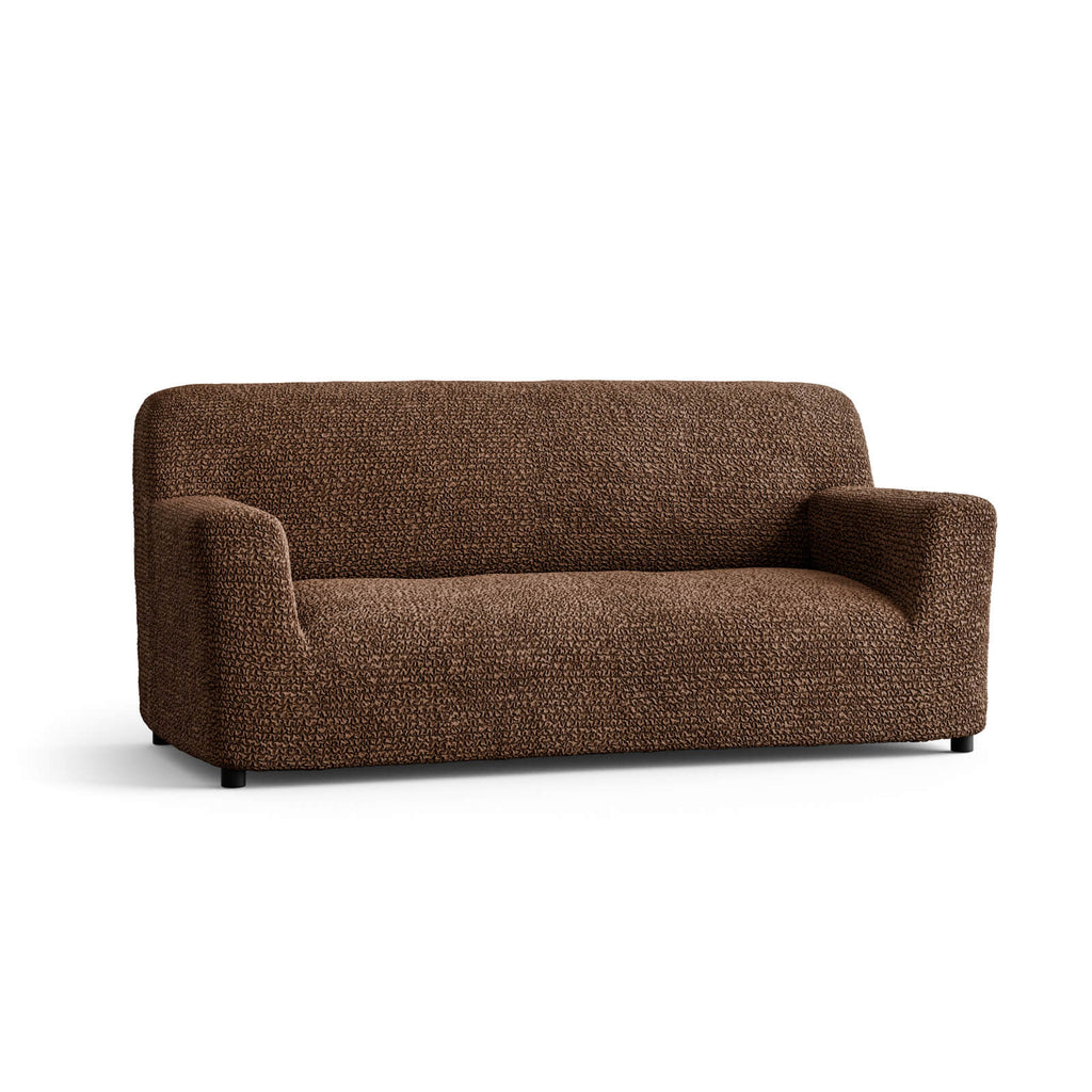 Microfibra - Funda Sofa 3 cuerpos Cocoa