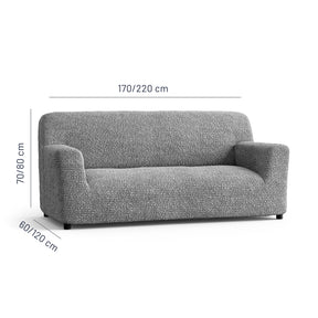 Microfibra - Funda Sofa 3 cuerpos Ash
