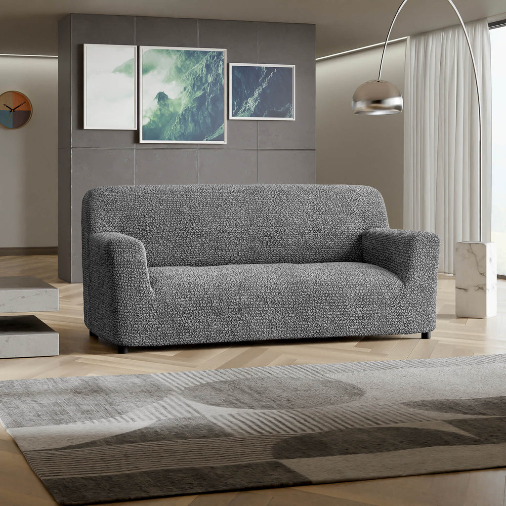 Microfibra - Funda Sofa 3 cuerpos Ash