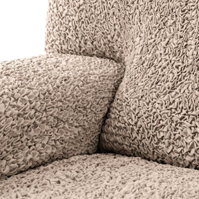 Microfibra - Funda Sofa 3 cuerpos Taupe