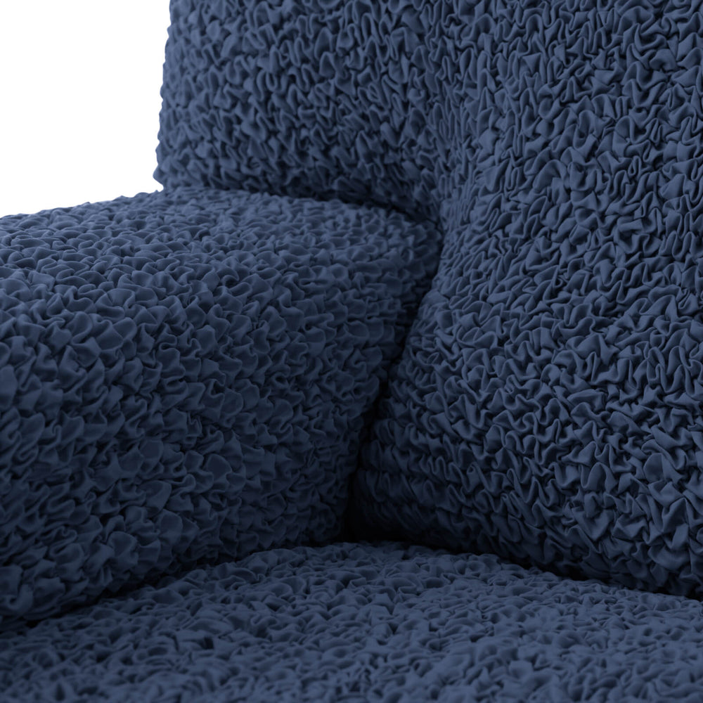 Microfibra - Funda Sofa L Derecho Blue Navy