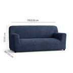 Microfibra - Funda Sofa 3 cuerpos Blue Navy