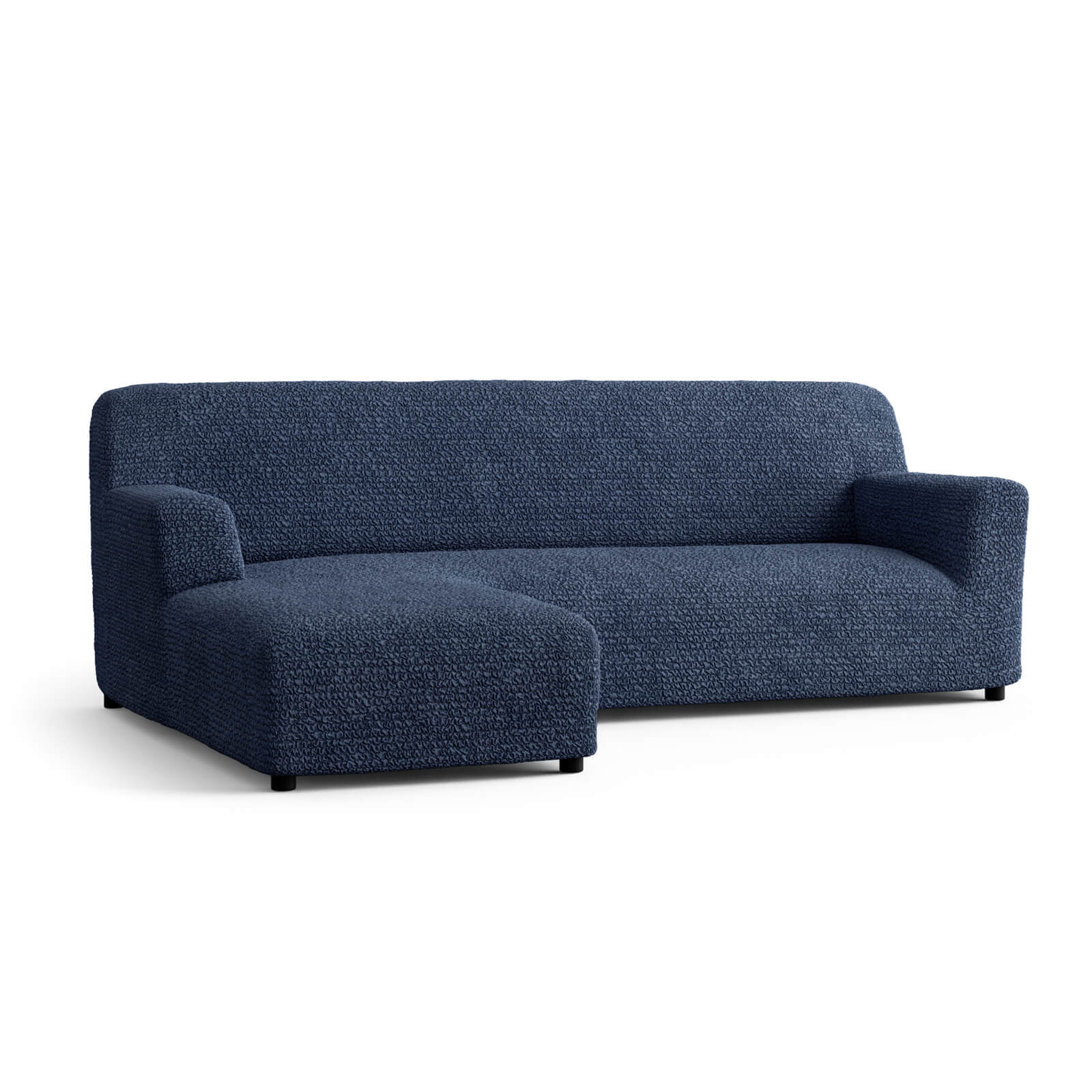 Microfibra - Funda Sofa L Izquierdo Blue Navy