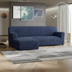 Microfibra - Funda Sofa L Izquierdo Blue Navy