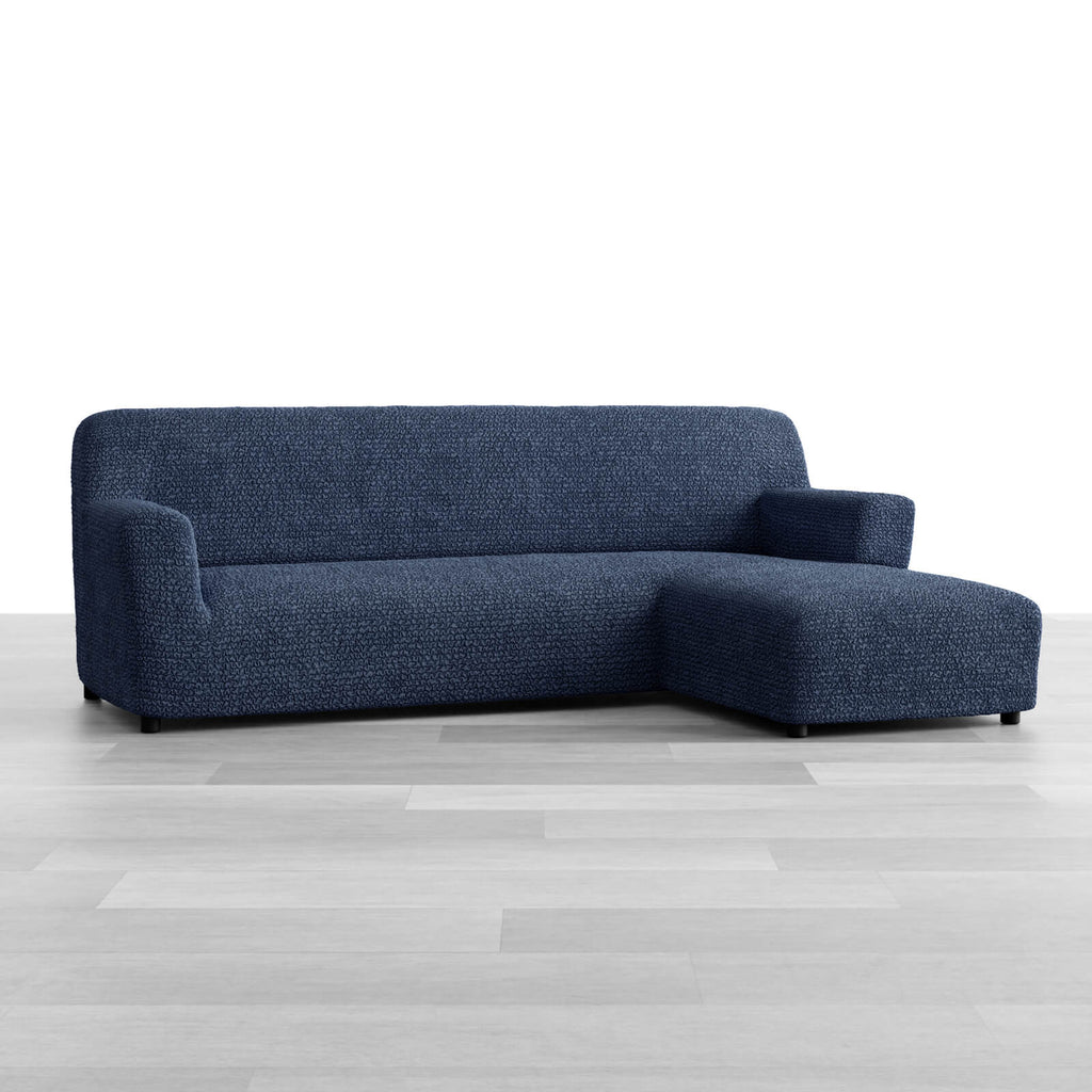 Microfibra - Funda Sofa L Derecho Blue Navy