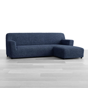 Microfibra - Funda Sofa L Derecho Blue Navy